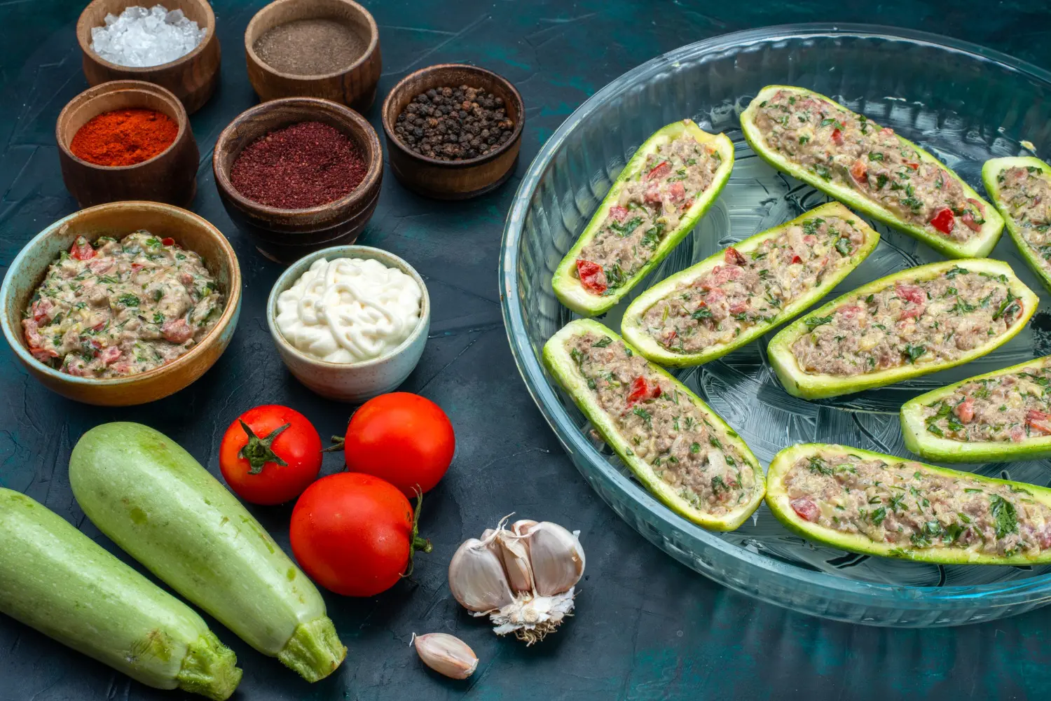 Receta con pepino persa